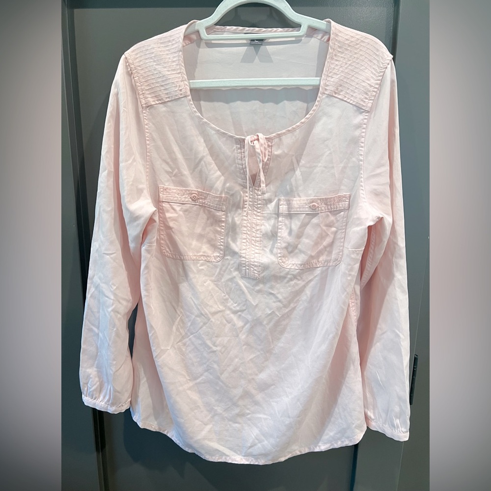 Eddie Bauer Soft Pink Blouse